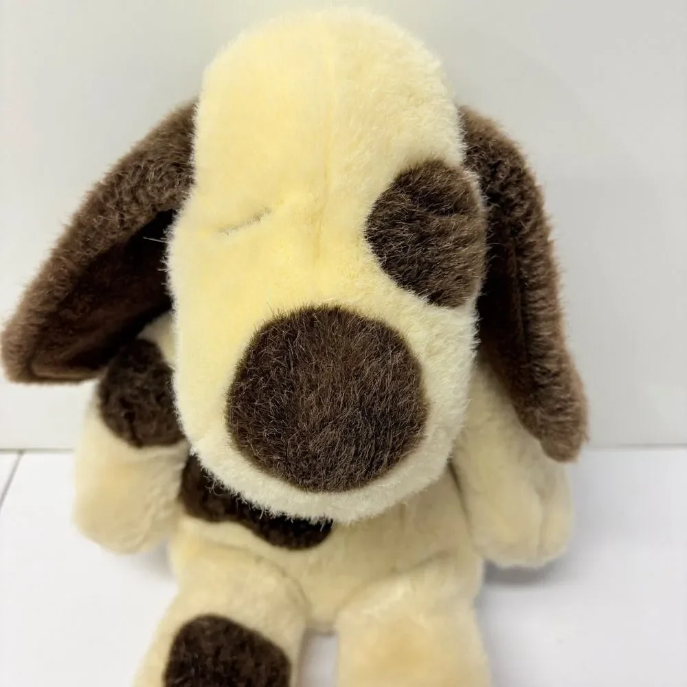 The Manhattan Toy Company Spotted Puppy Dog Plush Stuffed Animal Vintage
